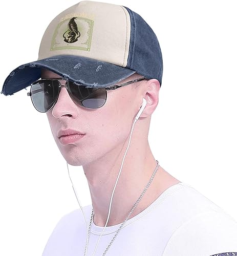 Miniatura 7 de Mans - Gorra de béisbol para mujer, estilo vintage, lavada, desgastada, para festival de música