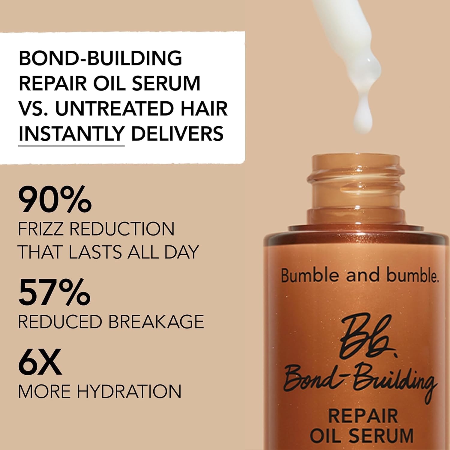 Bumble and bumble. Bond-Building Hair Repair Oil Serum Treatment, Multicolored, 48 ml (Pack of 1) - Image 4