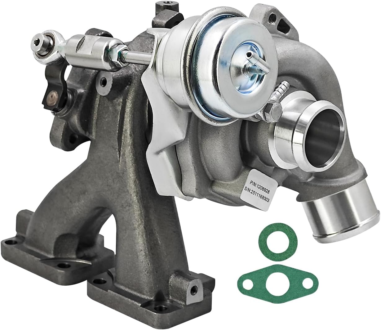 K03 Turbocharger Compatible with Polaris RZR Turbo R and PRO XP 2022-2024 Turbo Charger # 1208928, 1206227, 1208818