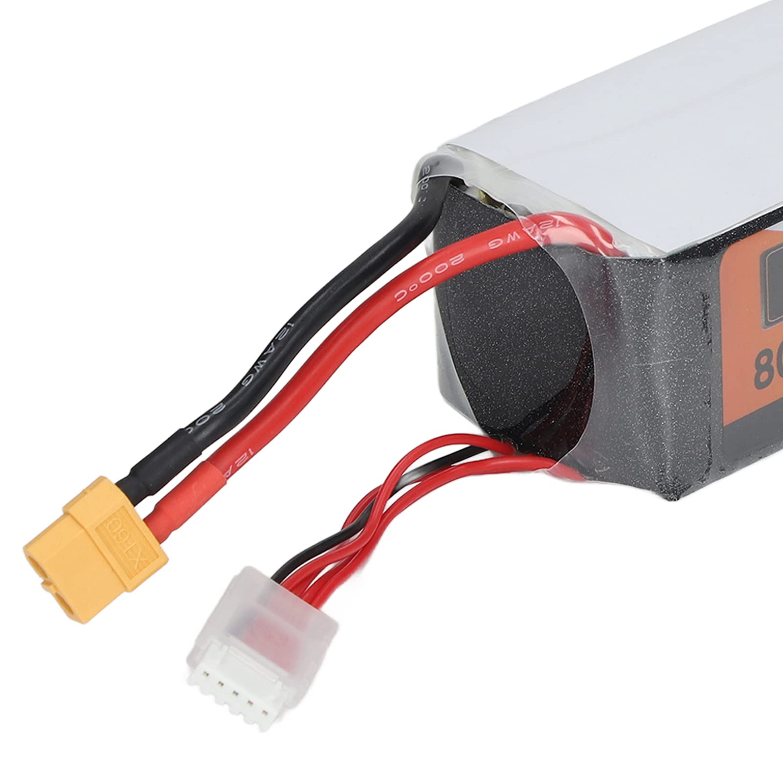 Batteria RC Lipo 14.8V 8000mAh 60C Batteria ricaricabile 4S1P ad alta potenza ad alta capacità con spina XT60 per RC Auto da corsa Quadcopter FPV Drone