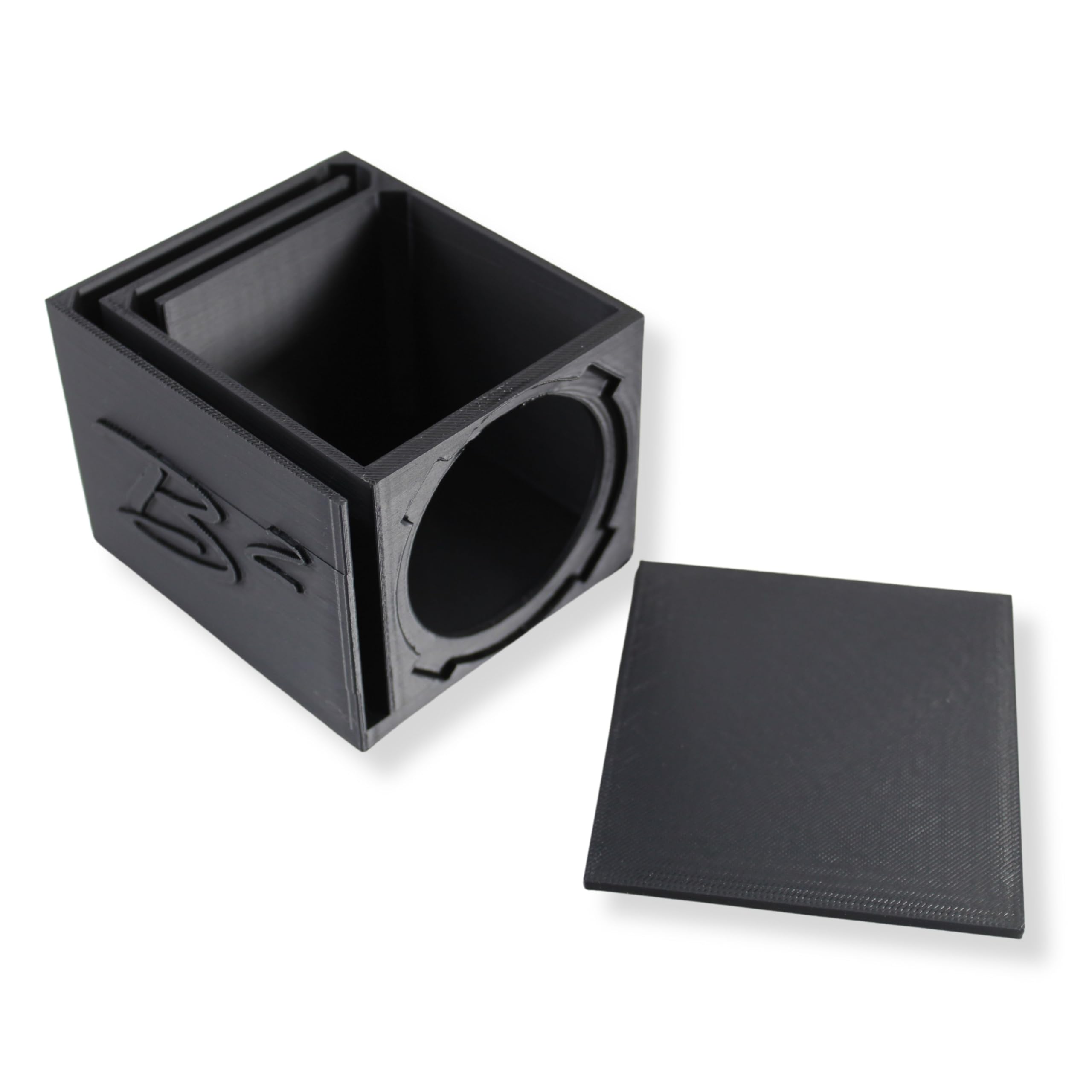 B2 Audio Single Ported 3D-Printed Subwoofer Box Enclosure Rampage RC2 (Black)