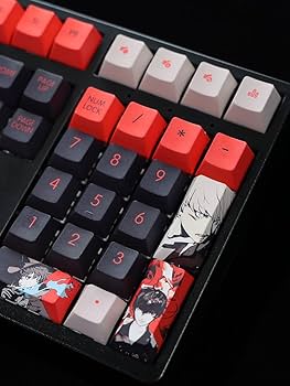 Amazon.co.jp: RoBeKaUペルソナ5 コ 周辺 キーキャップ 雨宮蓮