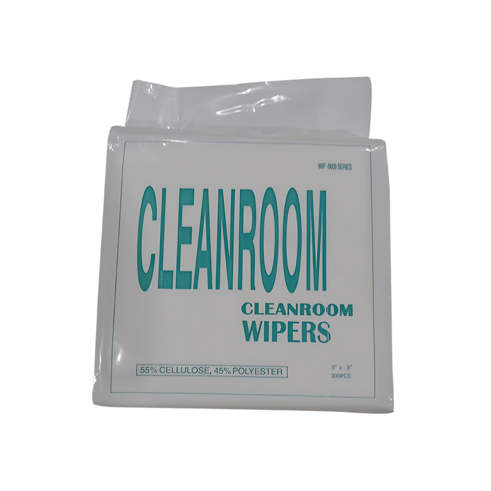 Global SS 300 Pcs Cleanroom Wipes, Low-linting Cloths 45% Polyester 55% Cellulose Size 9x9 Inch-image-13
