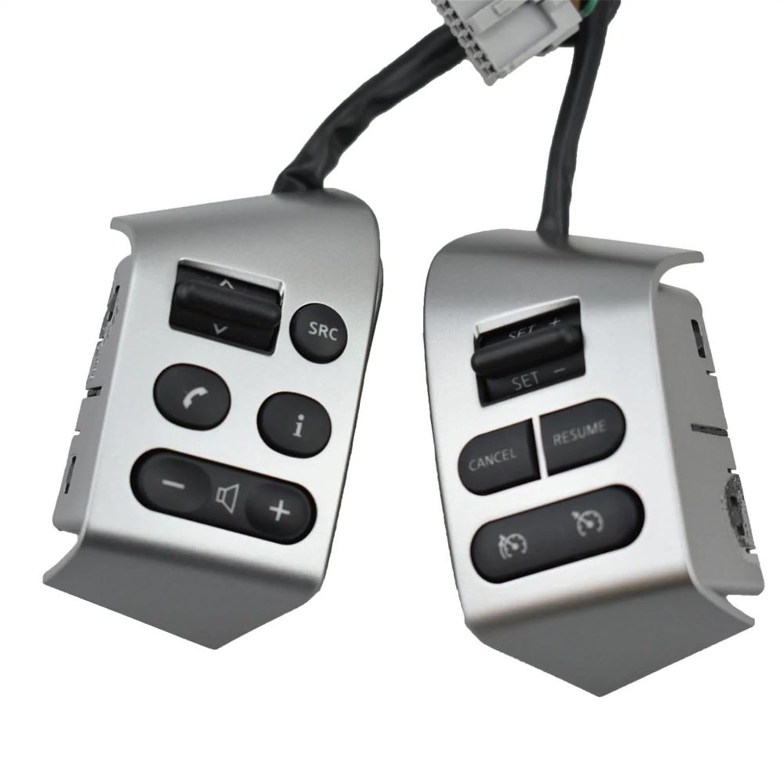Compatibile Con Nissan Per Livina Per Tiida Per Sylphy 2005-2019 Accessori Per Auto Pulsanti Di Controllo Del Volante Con Pulsanti Di Retroilluminazione Parti di ricambio(2)