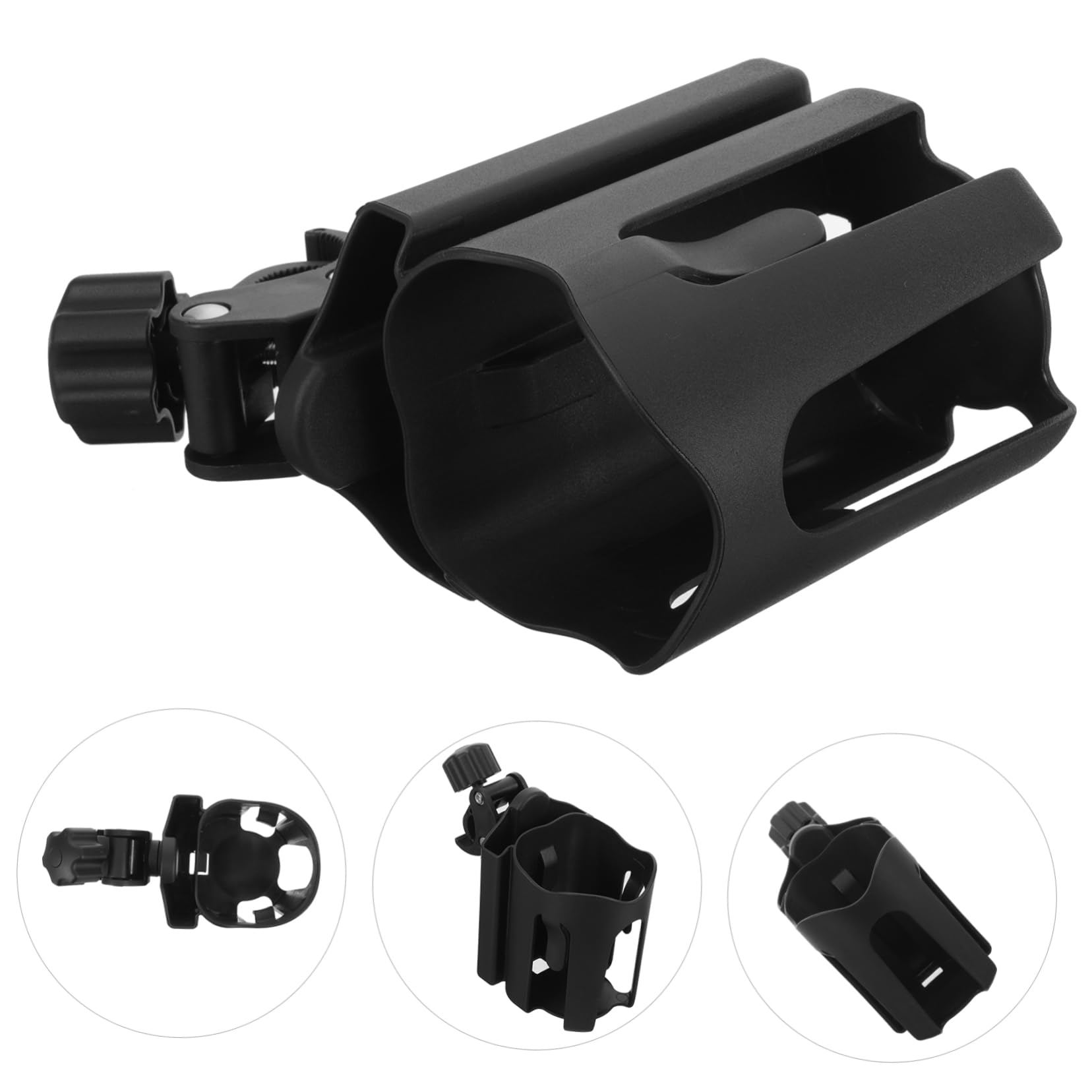 HOMOCONO Mobile Phone Holder for Car Rearview Mirror Cup Holder for Stroller Walker Wheelchair