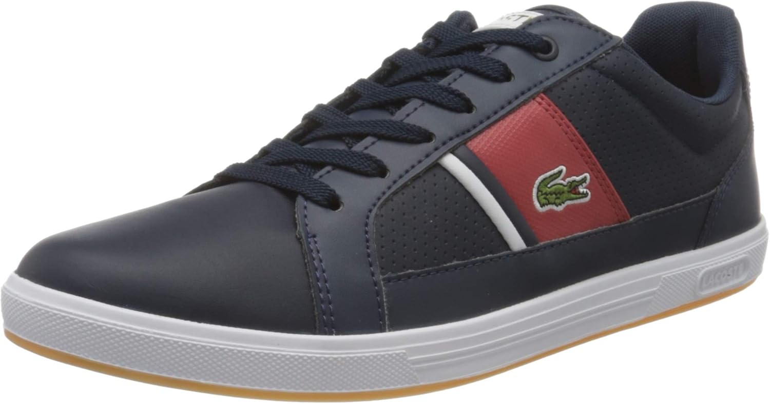lacoste trainers red
