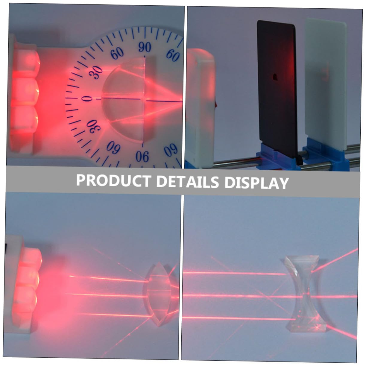 Kit de Experimentos Visuales Juego de Plástico para Decoración Escolar