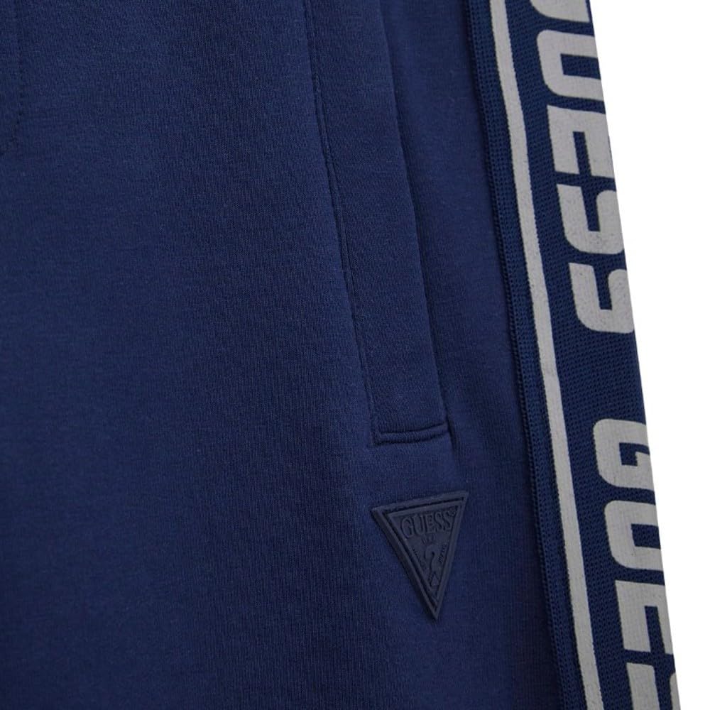 GUESS Overall aus Baumwolle für Jungen, 14 Jahre, 164 cm, blau, mit seitlichem Band