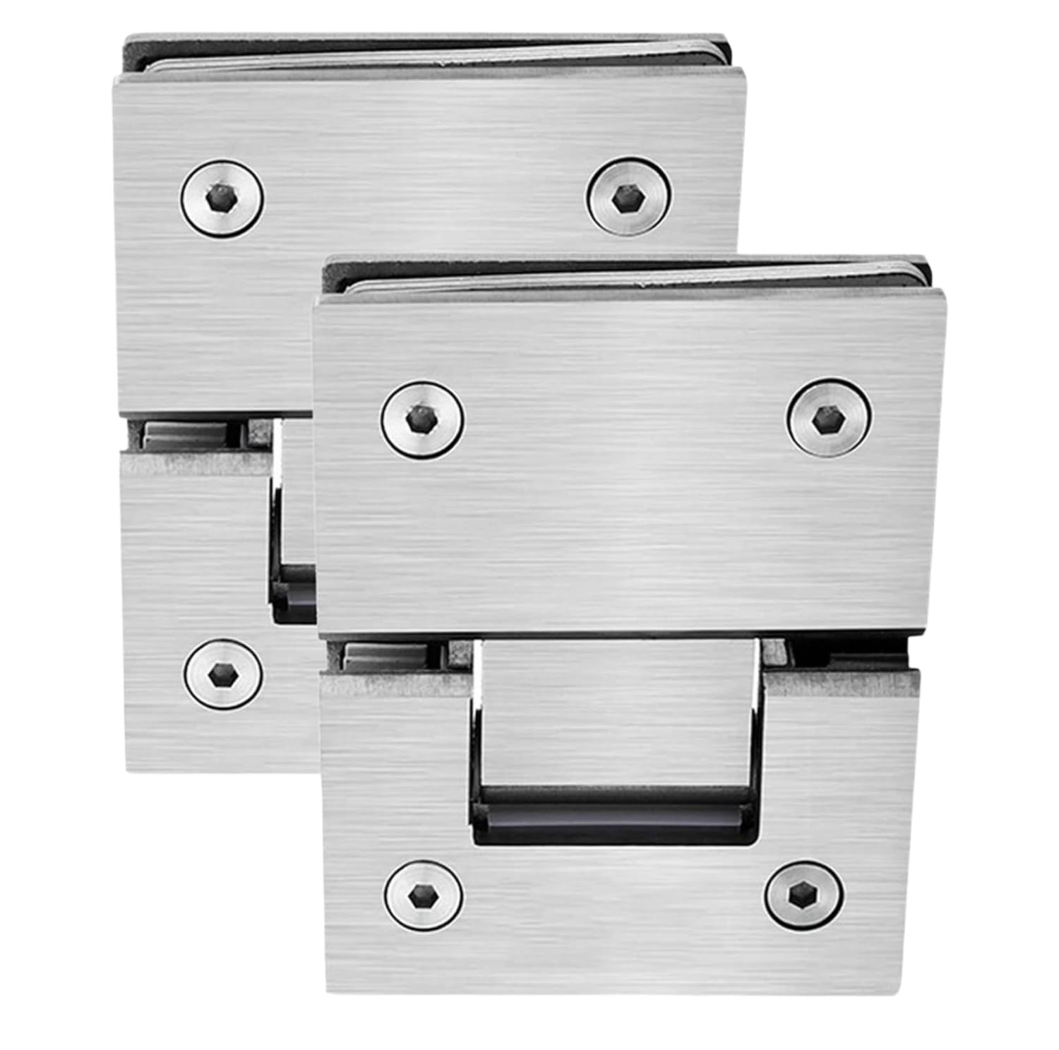 Charnière de porte en verre 180° pour fixer un verre de 8-12mm