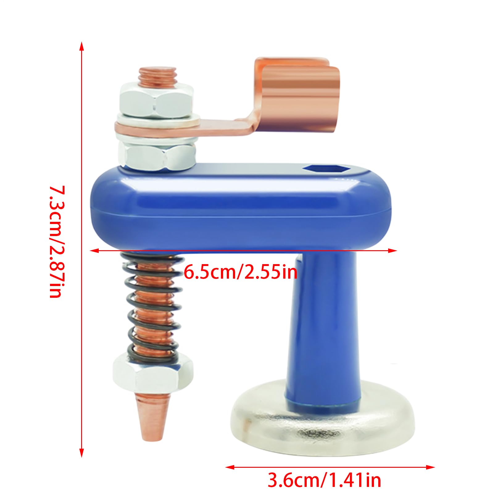 Cabezal De Imán De Soldadura Placa De Aislamiento Profesional De Hierro Para Conector A Tierra De Maquina De Soldadura Para Soldadura Lyumo Otros