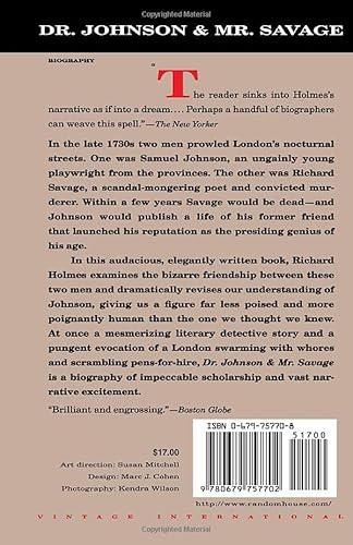 Dr. Johnson & Mr. Savage
