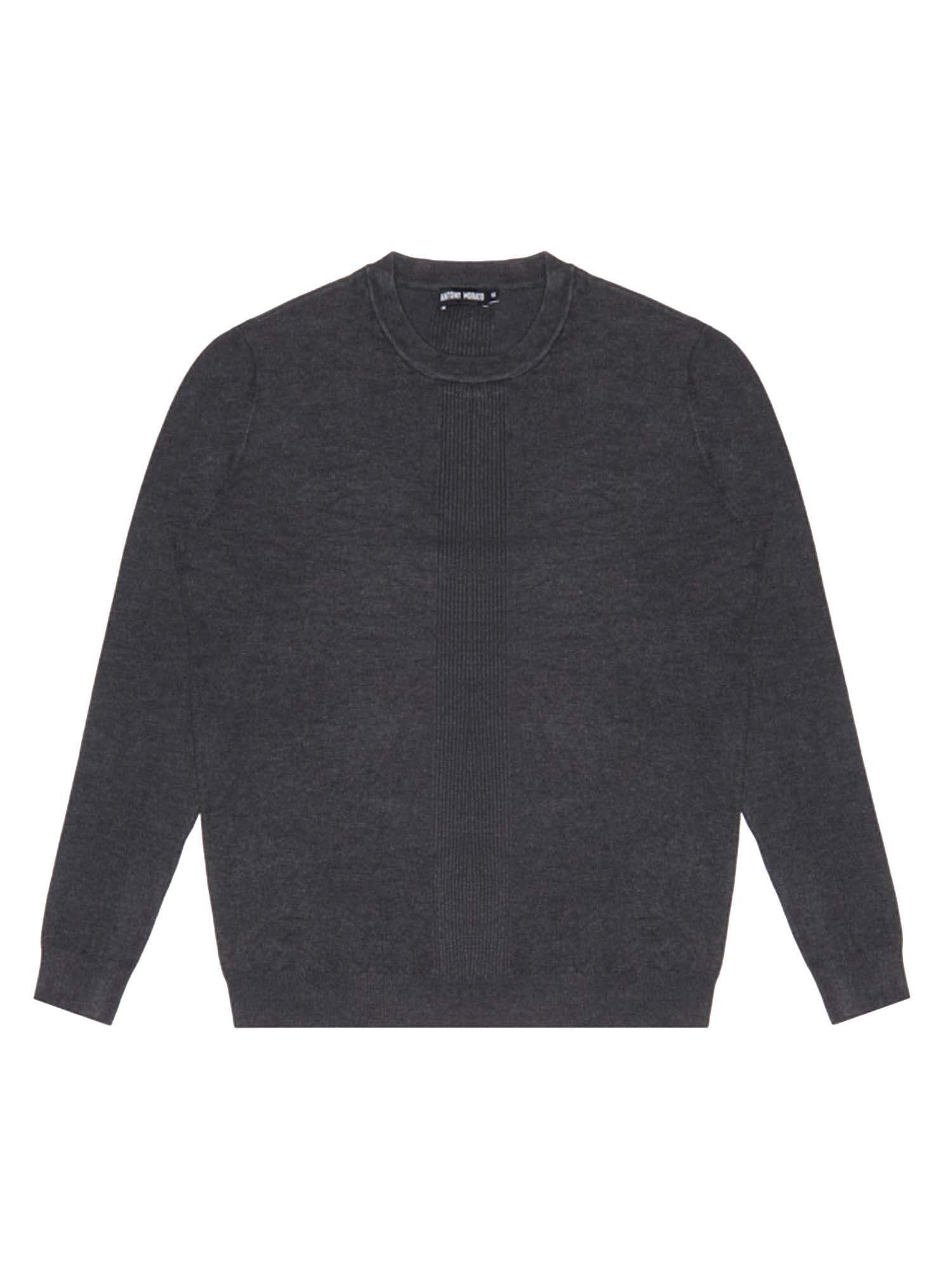 Antony Morato pull homme gris anti-bouloche et facile à assortir