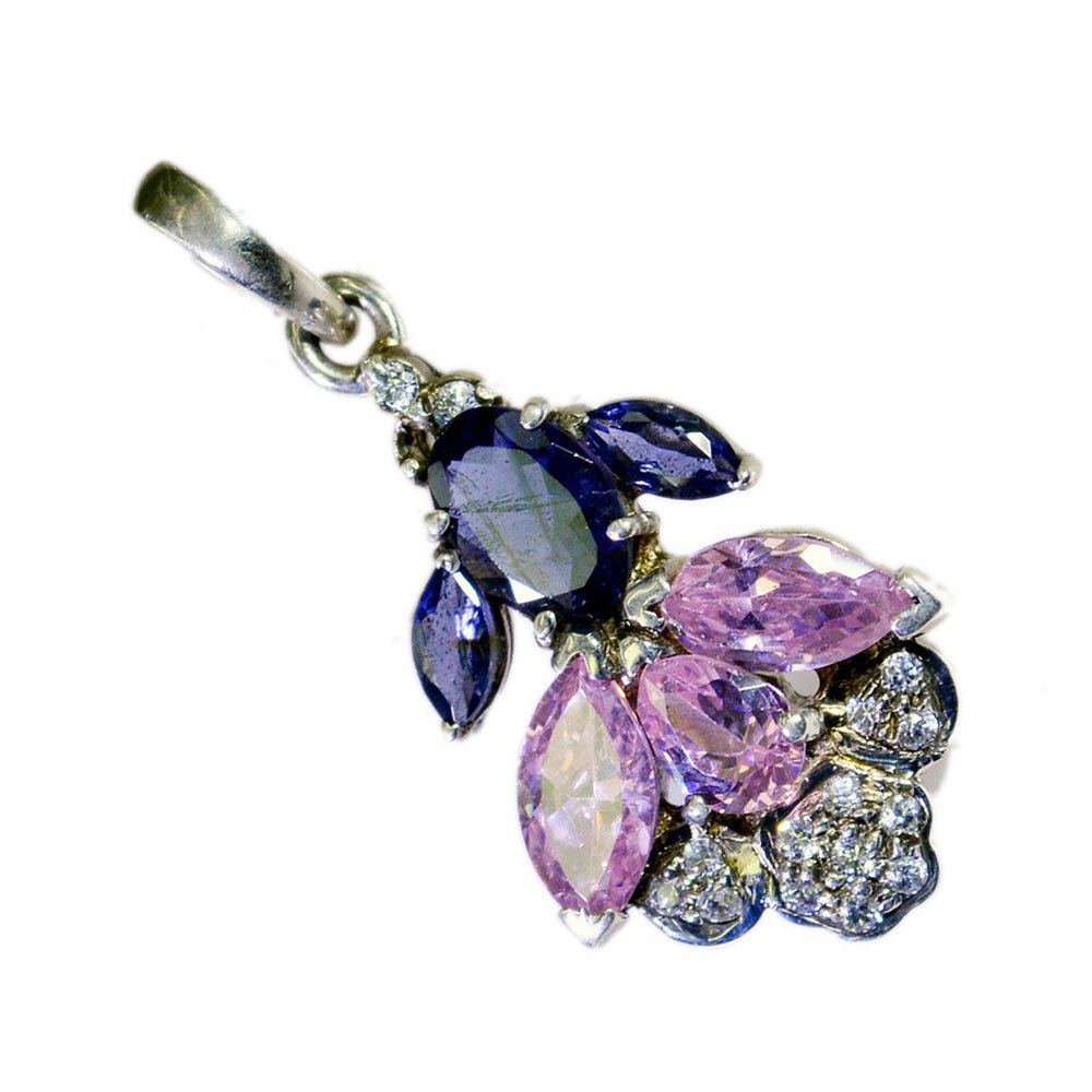 Collier multi charms argent 925 contre le stress avec pendentif chakra - 5