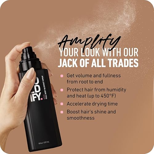 Miniatura 5 de Boldify Espray voluminizador para el cabello de cuerpo completo, megacúvolumen, spray de protección contra el calor con fórmula espesante y seca