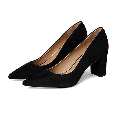 Lauren Ralph Lauren Lanette Suede Block Heel Pumps High Women