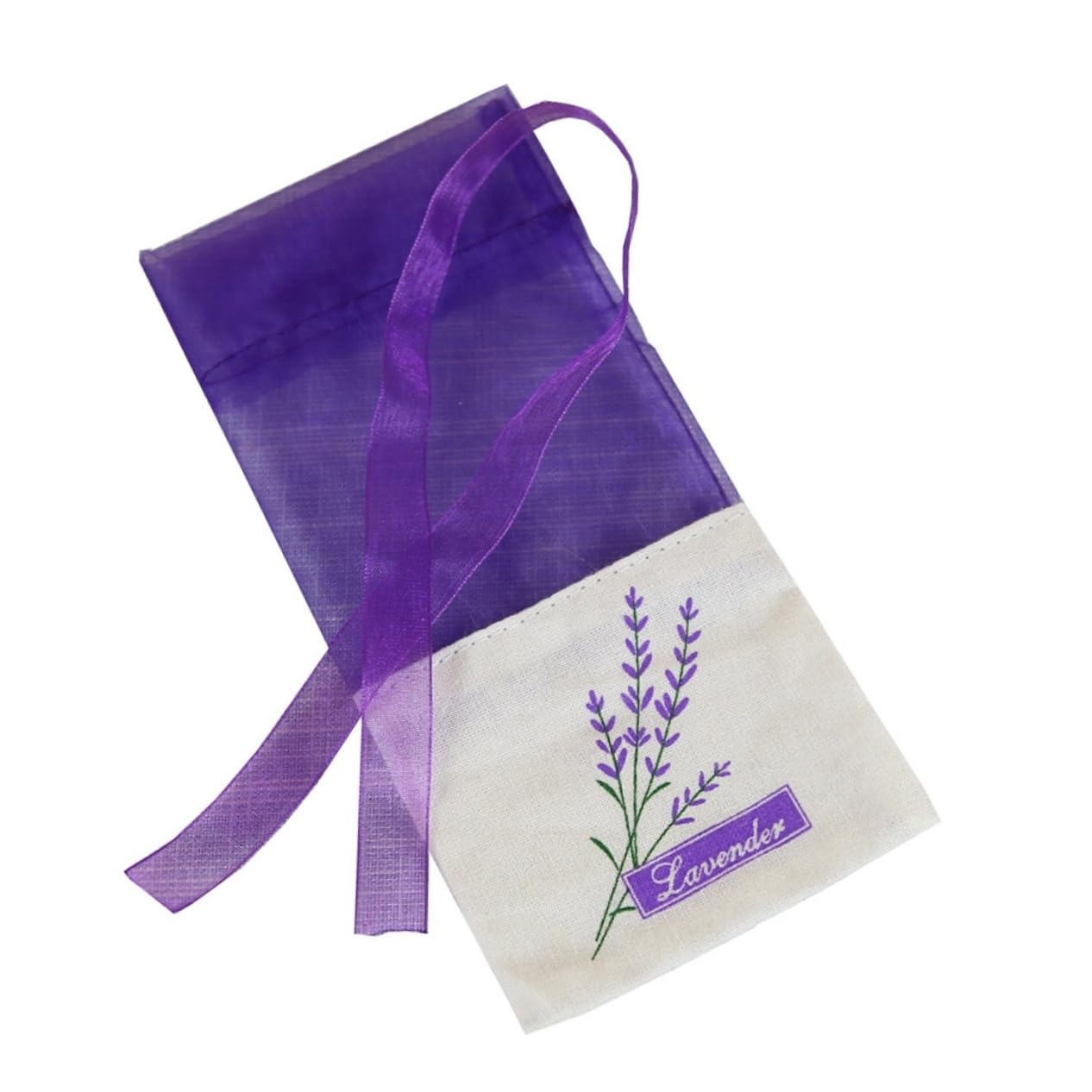 Abaodam 90stücke Lavendel Duftbeutel Im Blumigen Design Leere Säckchen Tiefem Für Aufbewahrung Von Getrocknetem Lavendel Und Kräutern Mit Praktischen Zugbändern