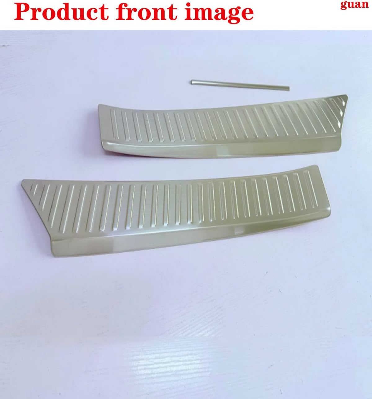 Car Trunk Guard Decorative Panel Silver for Forester 2025-2026