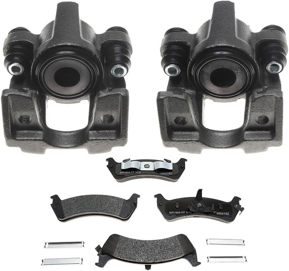 4Pcs Rear Automotive Replacement Brake Calipers with Pads for Mercury Mountaineer 2001 for Explorer 2001