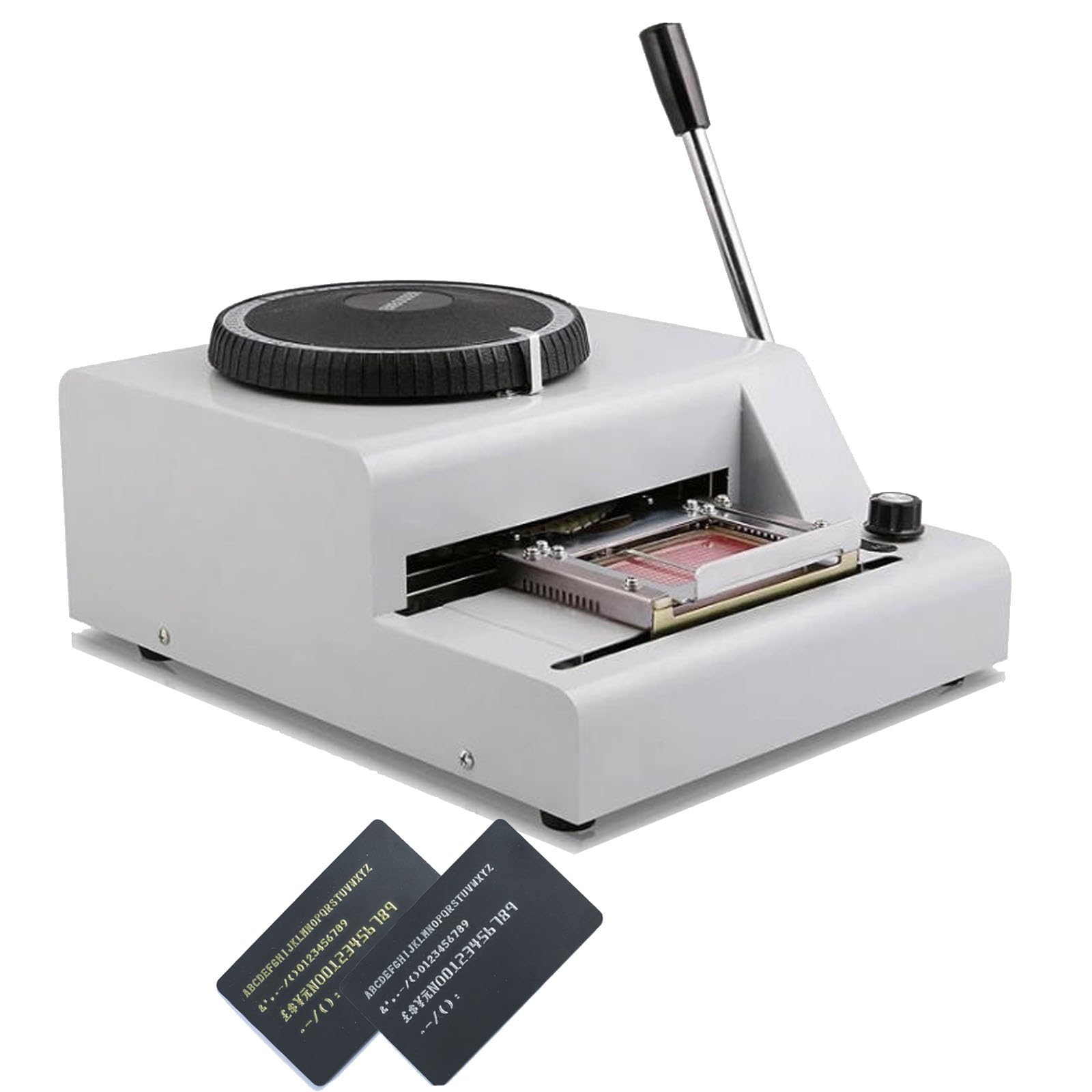 Machine de gaufrage 72 caractères pour carte PVC et crédit manuelle
