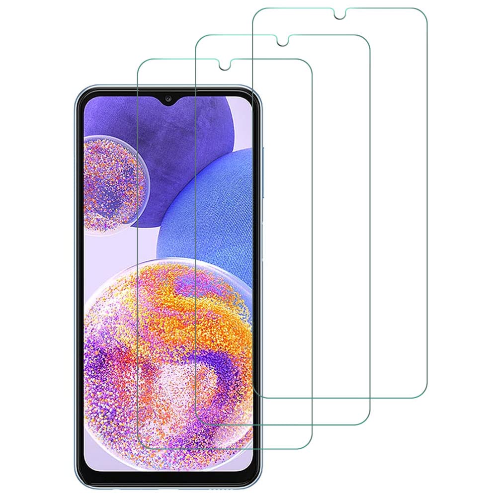 Widamin 3Pack, Screen Protector Compatible with Samsung Galaxy A23/ Galaxy A70, Premium Tempered Glass with 9H Hardness, [Scratch-Resistant], [No-Bubble], [Crystal Clearity]