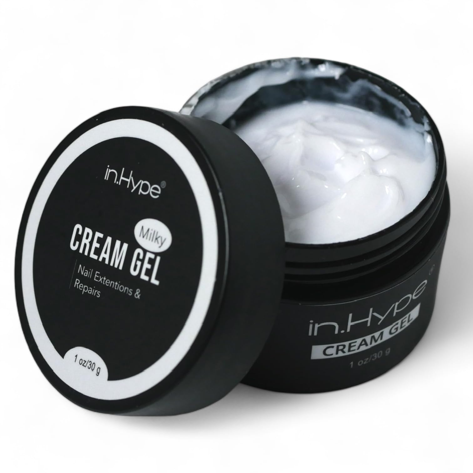 Amazon.com: IN.HYPE LED/UV HARD Cream Builder Gel for Extra Long