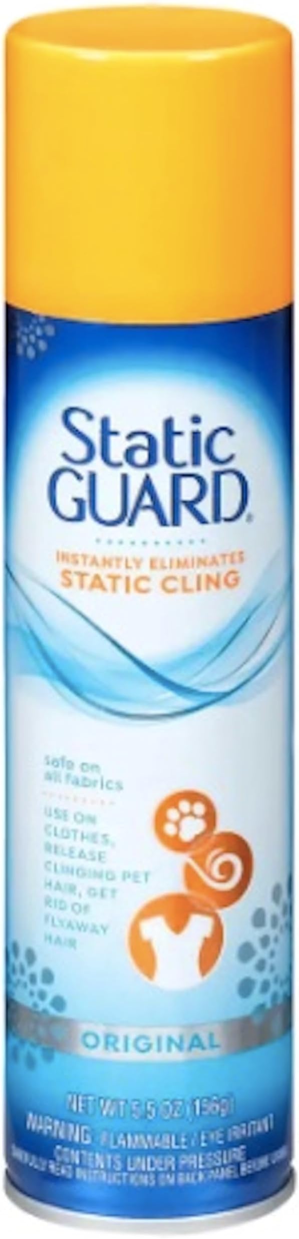 Static Guard Spray 5.5 oz - Pack of 4