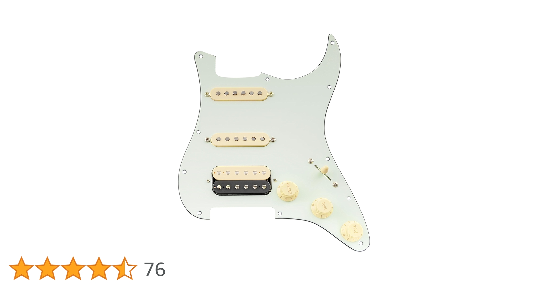 Amazon | Musiclily Pro SSHストラト配線済みピックガード Artec