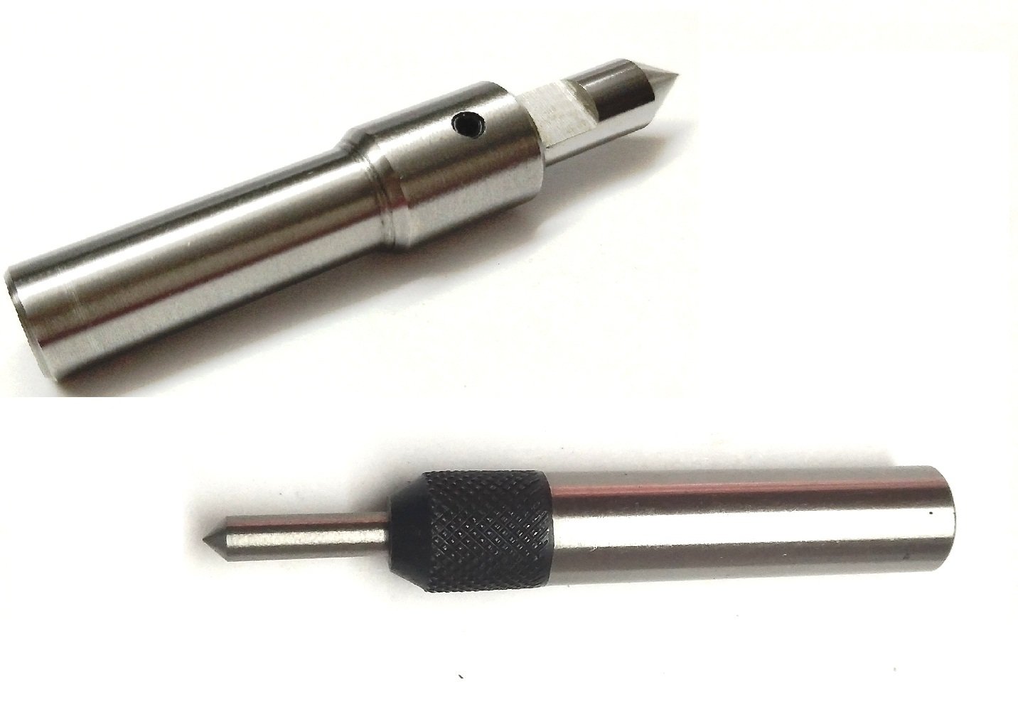 Ad International Ground Precision Set Of 2 Spring Center Tap Guide Tool To Align Tap For Threading Lathe Mill Jig Bore