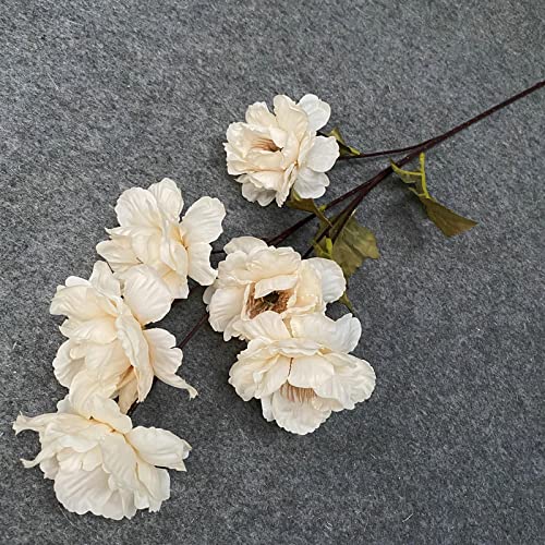Flores de Peonía Blanca, Decoración de Jarrón miniatura 1