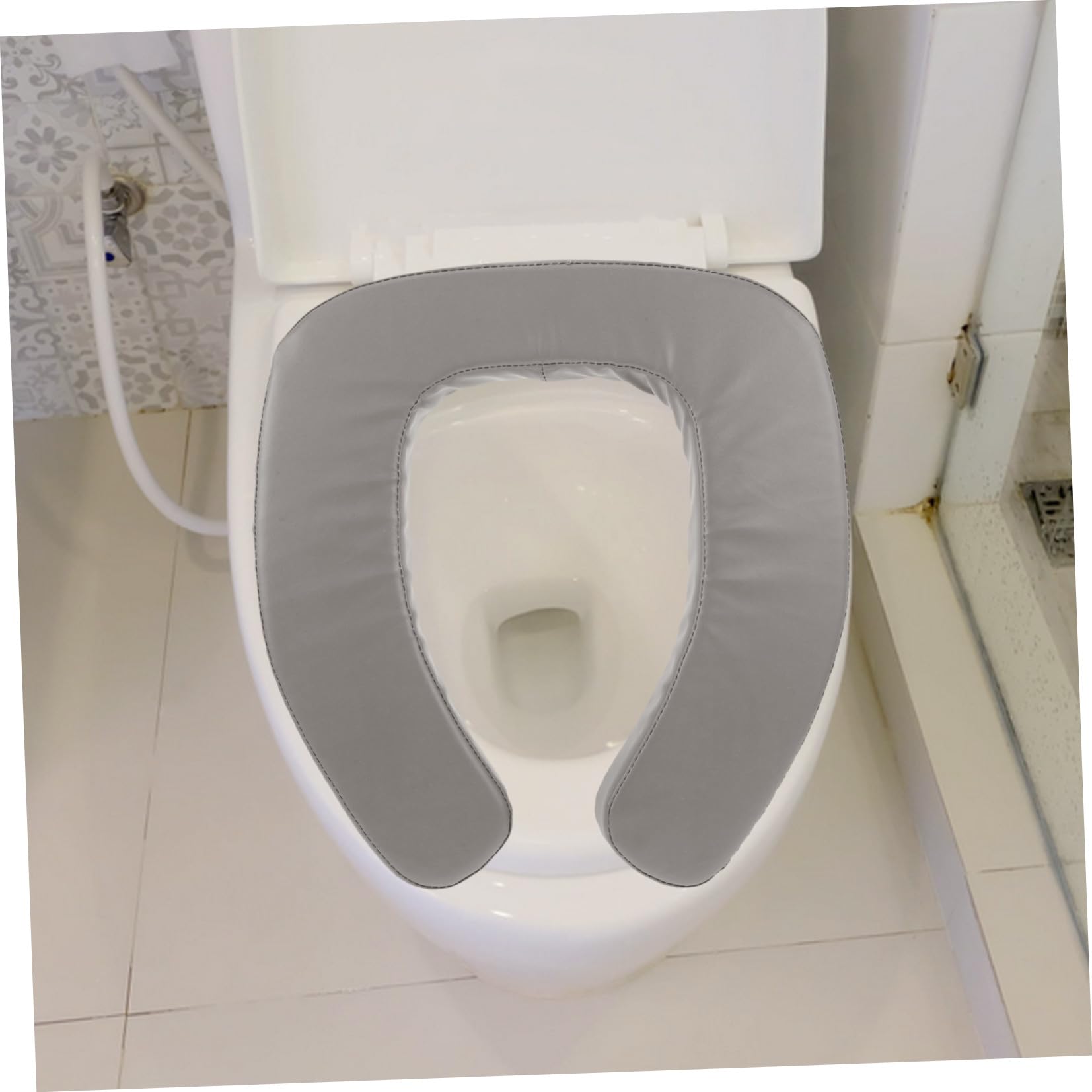 Rialzo Bidet per Anziani in Spugna Cuscino Morbido e Spesso per Bagno Domestico, Supporto Wc Confortevole e Resistente per Utilizzo Quotidiano
