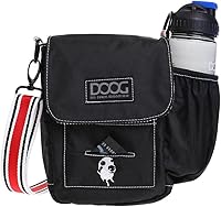 Vista 12 de DOOG Walkie Bag - Bolsa ajustable para golosinas para perros con bolsa de caca y compartimentos para botellas de agua, ajuste cómodo para uso Verde