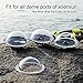 SOONSUN 6'' Dome Port Replacement Cover for GoPro Hero 13/12/11/10/9/8/7/6/5 and DJI Osmo Action Camera - Transparent Acrylic Dome with Waterproof O-Ring, Tool Kit & Storage Bag