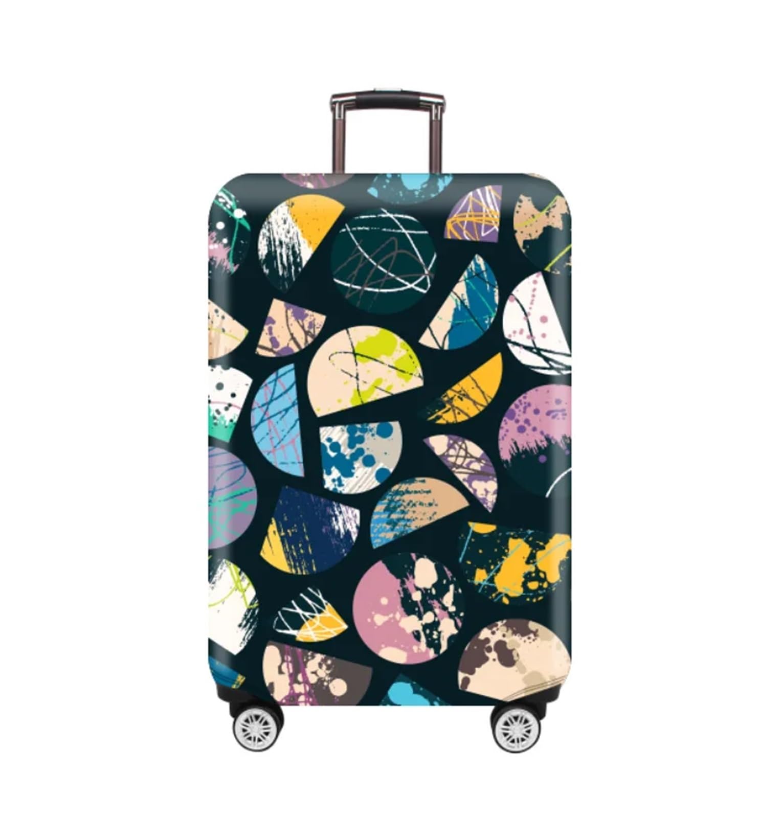 2 pezzi di spessore elastico cartone animato copertura protettiva for bagagli borsa con cerniera for valigia coperture Per Valigie(Star,S 18-20 inch)