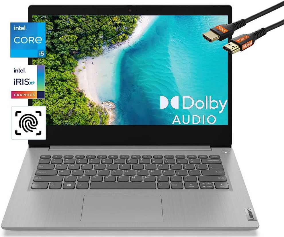 Windows 11] Lenovo IdeaPad 3 17 17.3" FHD 300nits Laptop Computer, Intel Quard-Core I7-1165G7 Up To 4.7GHz, 20GB DDR4 RAM, 1TB PCIe SSD, WiFi 6, Bluetooth 5.1, Webcam, Arctic Grey, 64GB Flash Drive