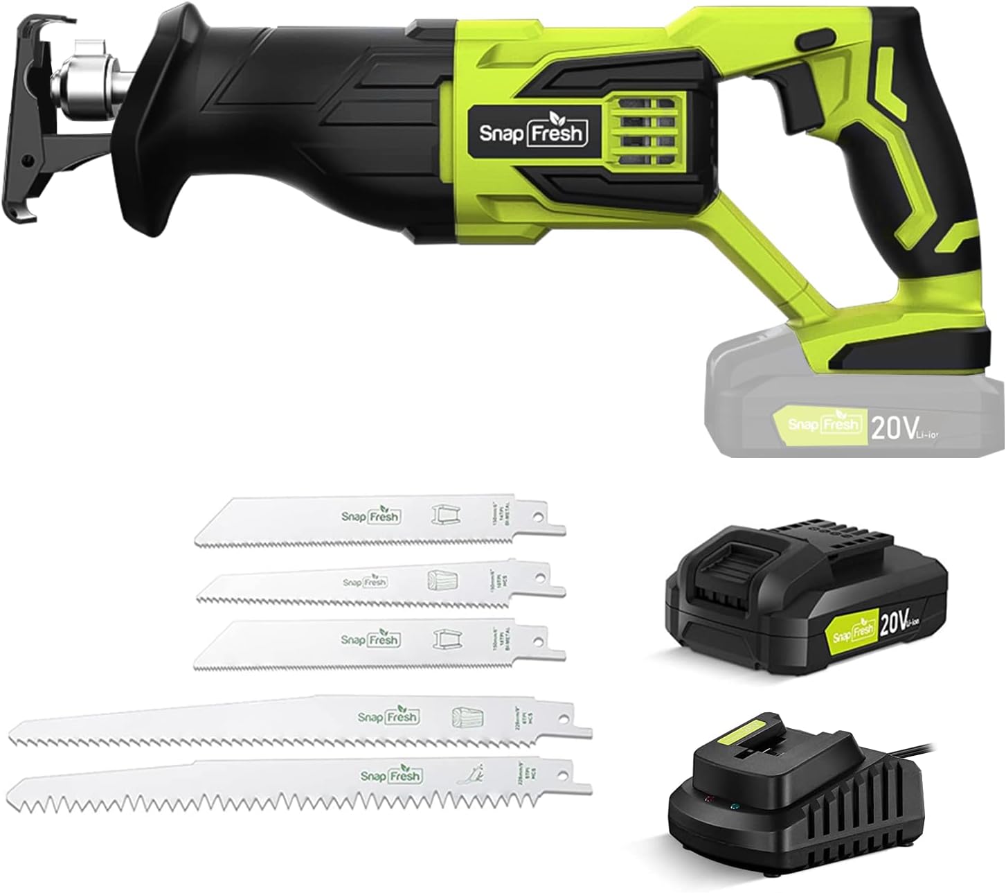 Reciprocating Saw SnapFresh Cordless Reciprocating Saw for Woods