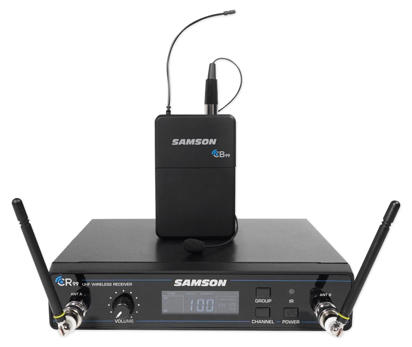 Amazon.com: Samson Concert 99 CB99 UHF Wireless Lavalier System