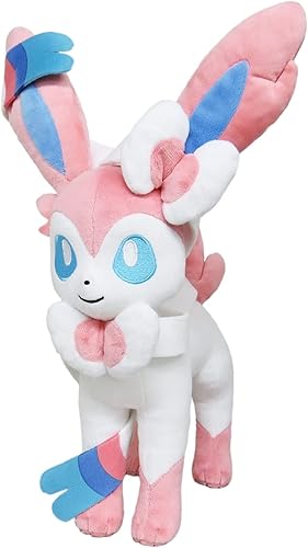 Miniatura 31 de Sanei Peluche relleno de felpa de Jigglypuff de la serie All Star de Pokémon, 5 pulgadas, Rosa (PP02) Rosa,Azul,Azul,