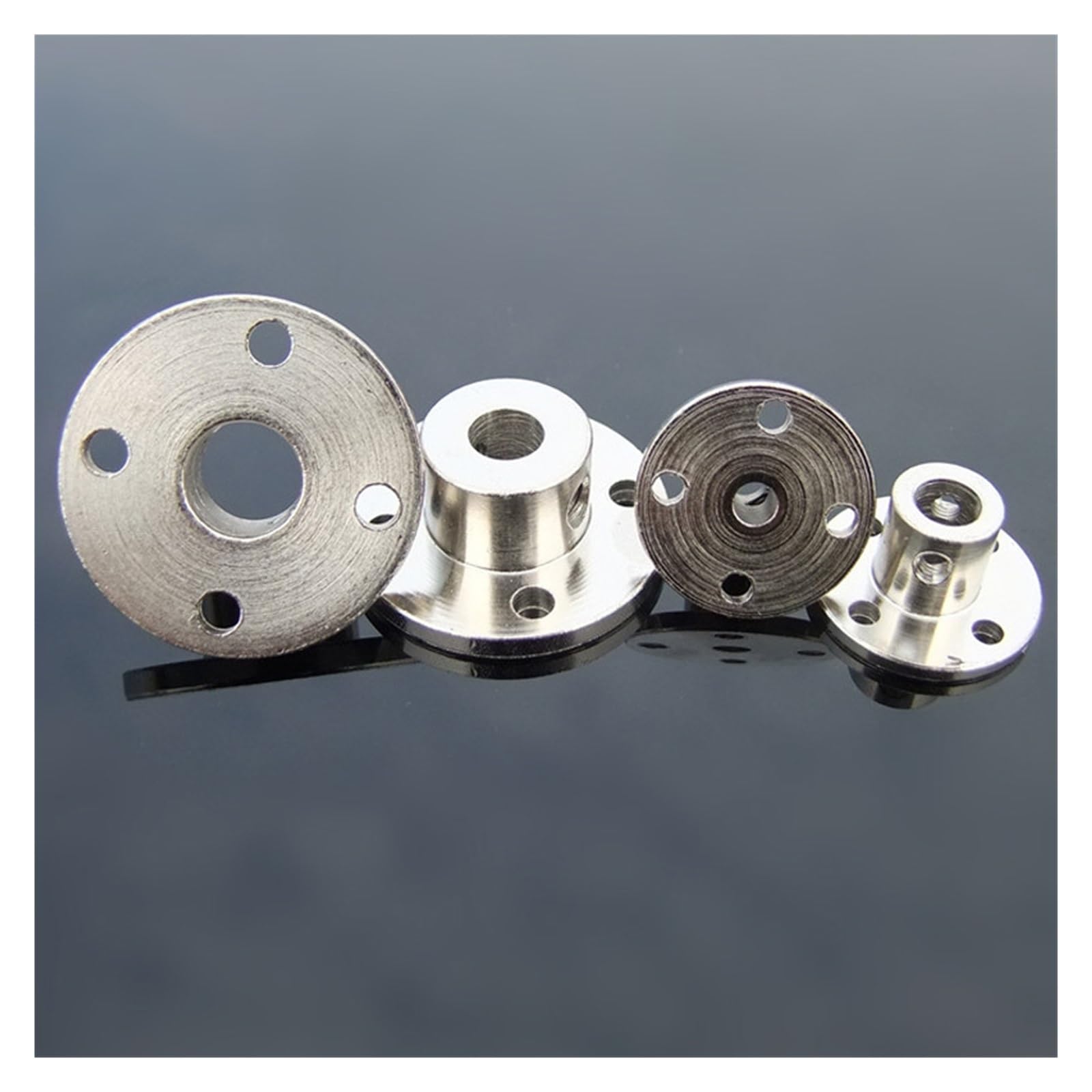 Conector rígido del acoplamiento eje reborde for el acero 45 agujero 3-14m m motor(Hole 12MM)