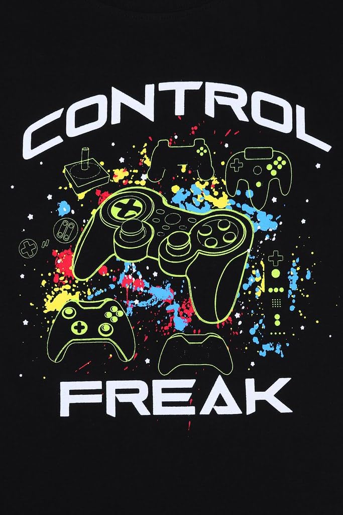 Pyjama court en coton pour garçon Control Freak