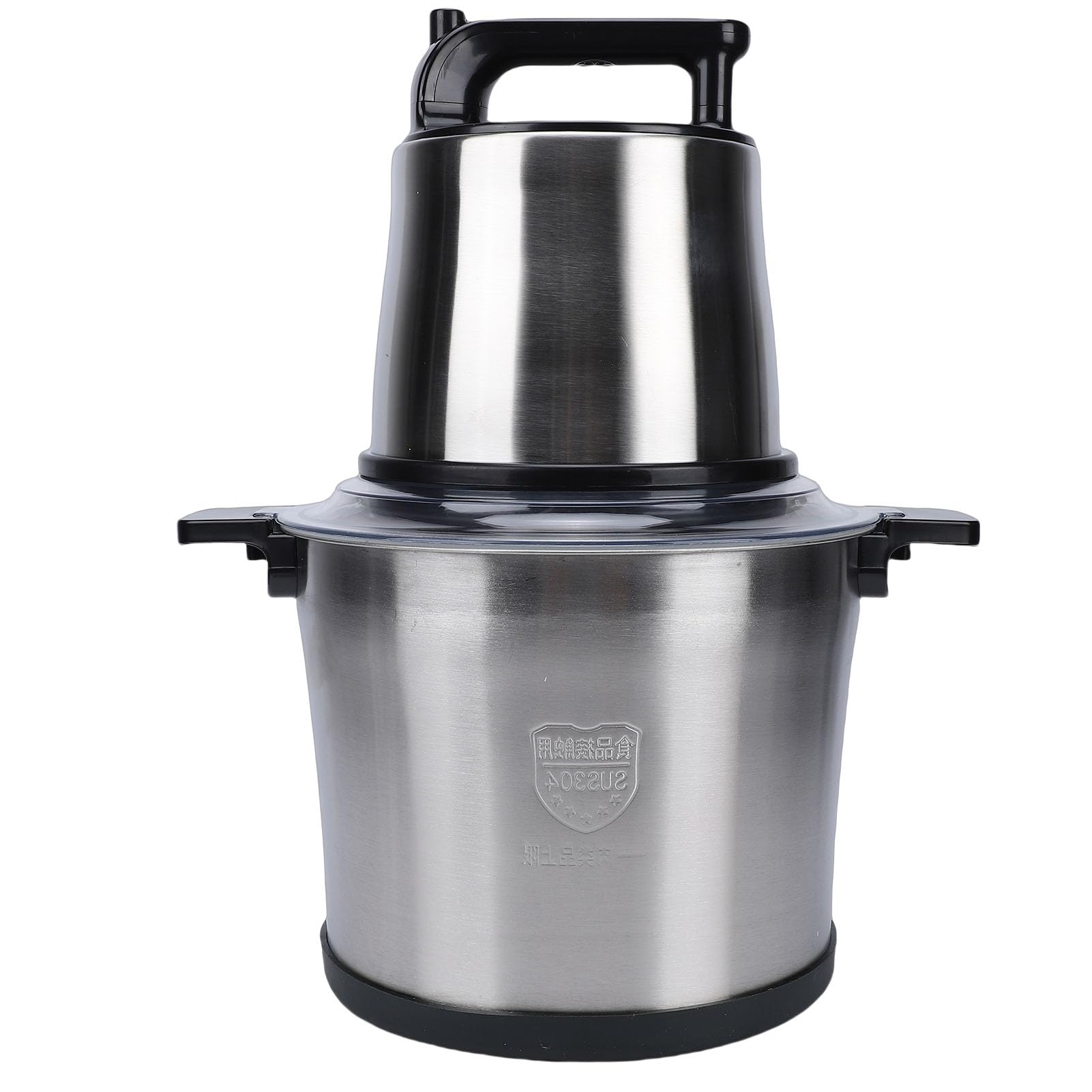 Tritacarne Elettrico Commerciale Resistente 1800 W Tritatutto con Ciotola in Acciaio Inossidabile per Uso 10 Litri (Spina europea 220 V)
