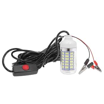 DC12V 120W 集魚灯【電球色】 LED 水中ライト 7ｍコード 付 DC12V 120W 集魚灯【ホワイト】 LED 水中ライト 7mコード 付