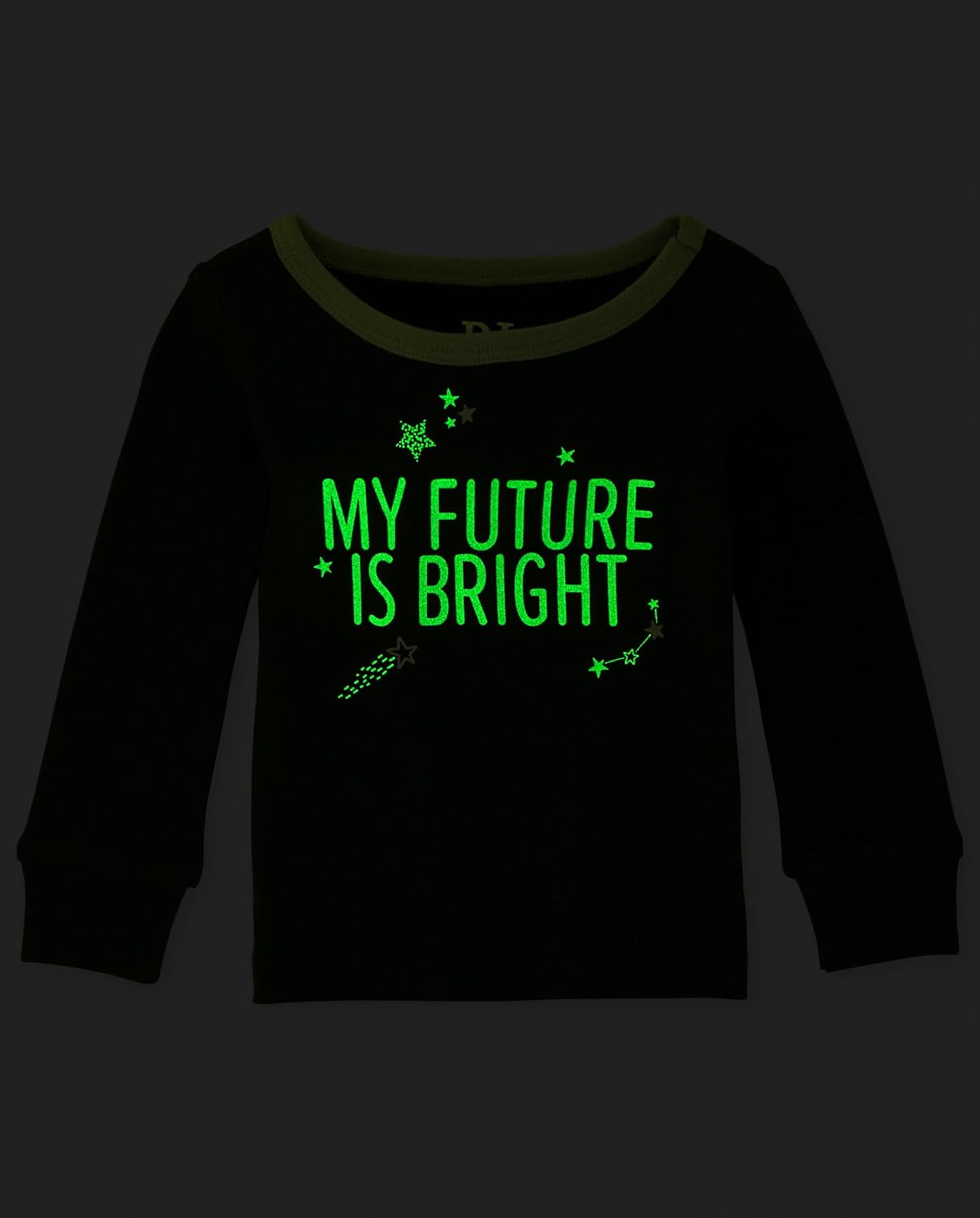 The Children’s Place Baby Toddler Girls Long Sleeve Top and Pants Snug Fit 100% Cotton 2 Piece Pajama Set