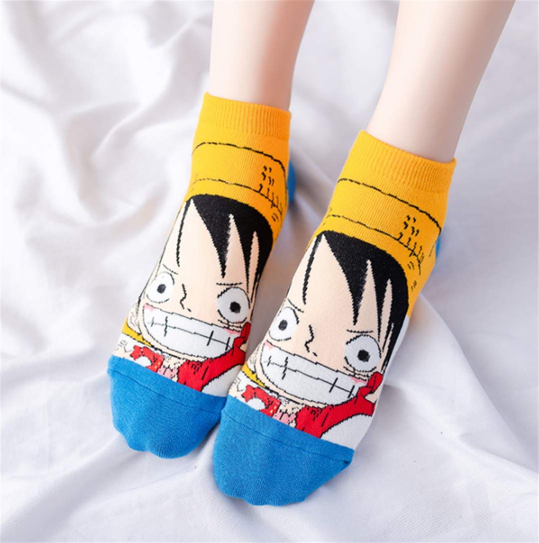 Amazon | [LUNAMY] ワンピース 靴下 ONE PIECE ソックス モンキー・D