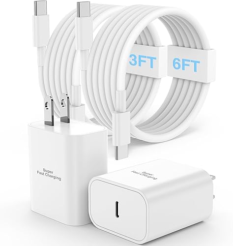 Miniatura 23 de Cargador súper rápido de 45 W tipo C, para Samsung Galaxy S25 S24 Bloque de carga con cable de carga tipo C de 10 pies para Samsung Galaxy S25+