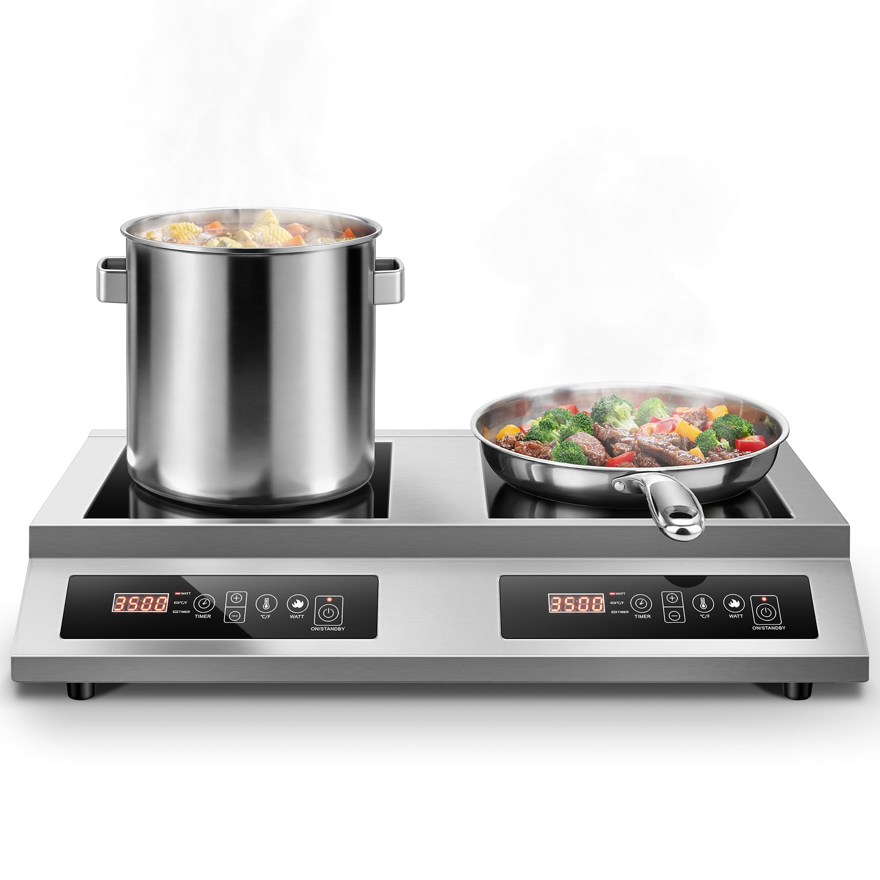 Photo 1 of Zomagas Commercial Double Induction Cooktop 7000W