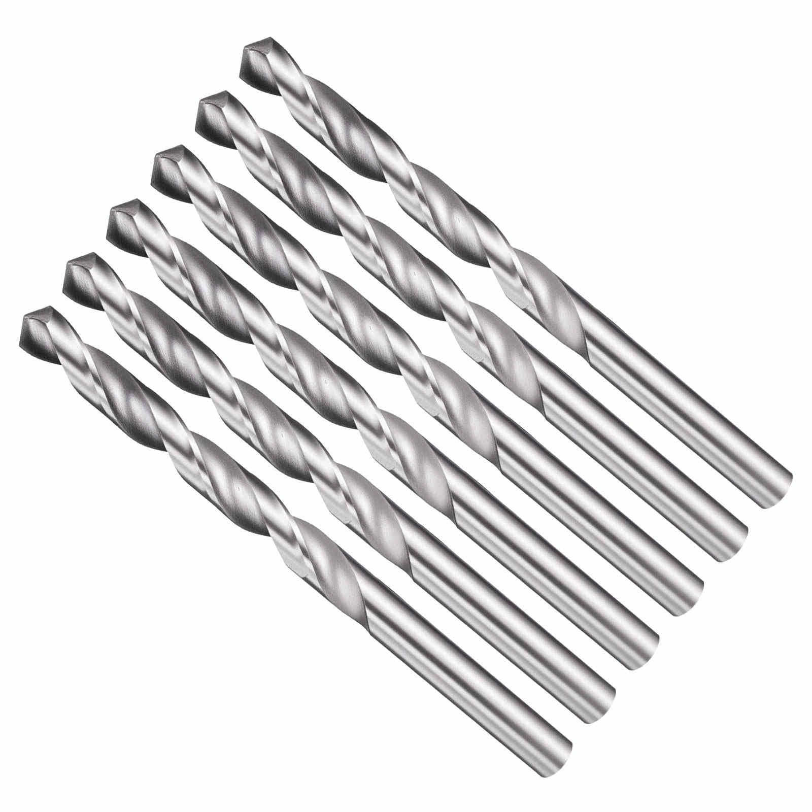 CoCud Drill Bit, 19/64" Cutting Diameter (7.541mm), 4241 HSS 118° Cutting Angle Uncoated Bright Versatile Jobber Bits