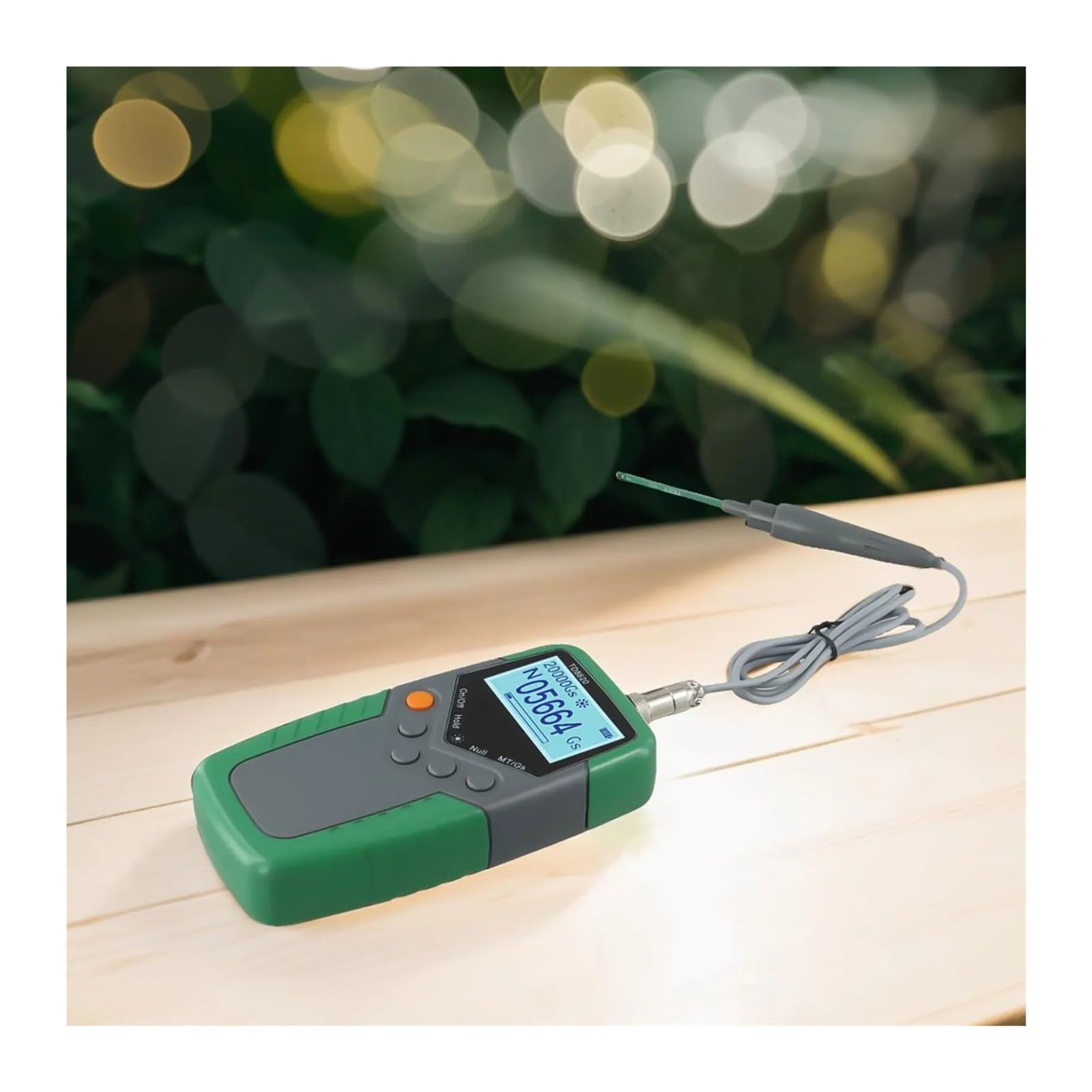 Cyfrowy miernik Gaussa TD8620 Tester gaussometru Ręczny miernik pola magnetycznego mierzy gęstość strumienia magnetycznego Zakres wyświetlania podświetlenia 0 2400mT