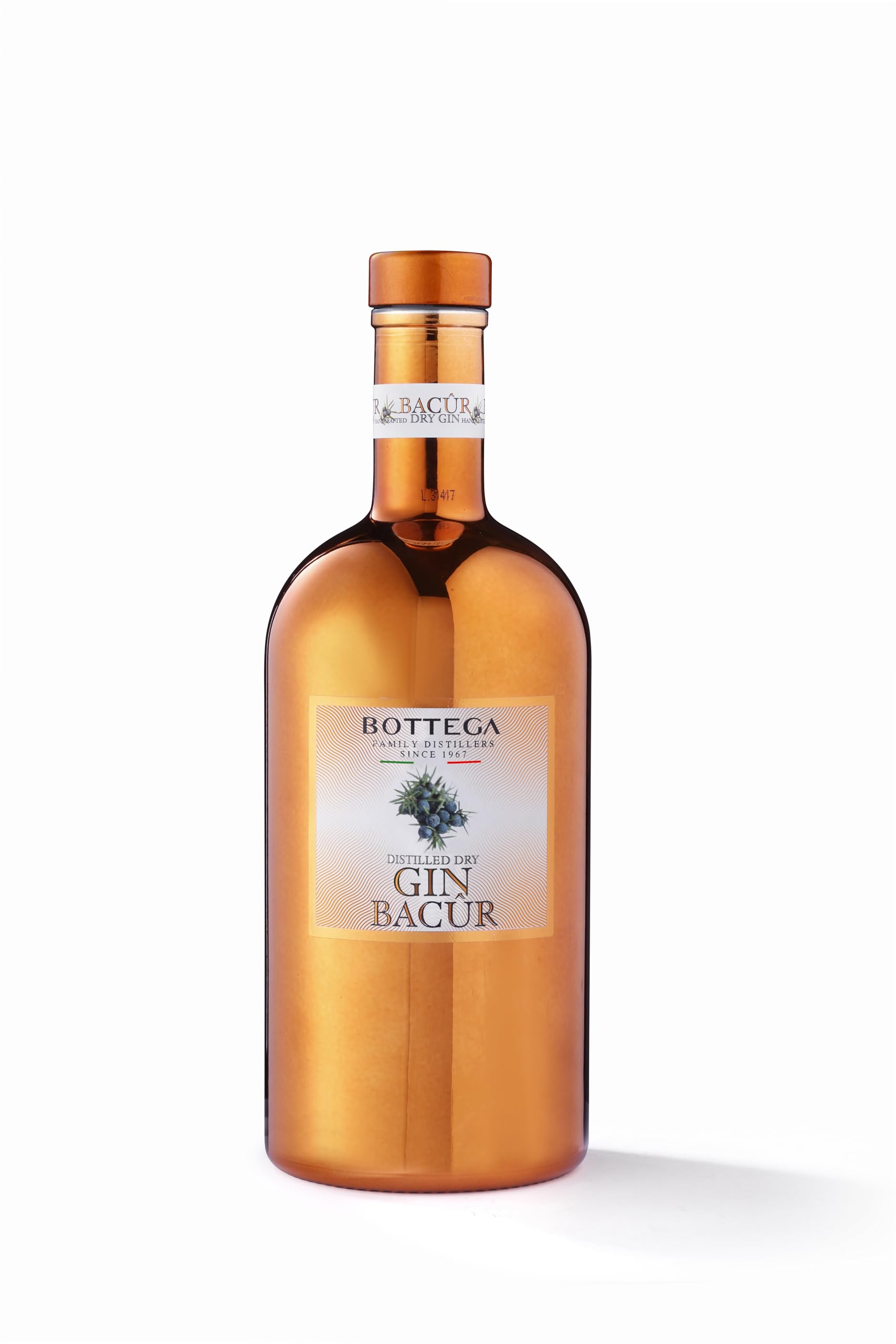 Bottega BACÛR Distilled Dry Gin (1 x 1 l)