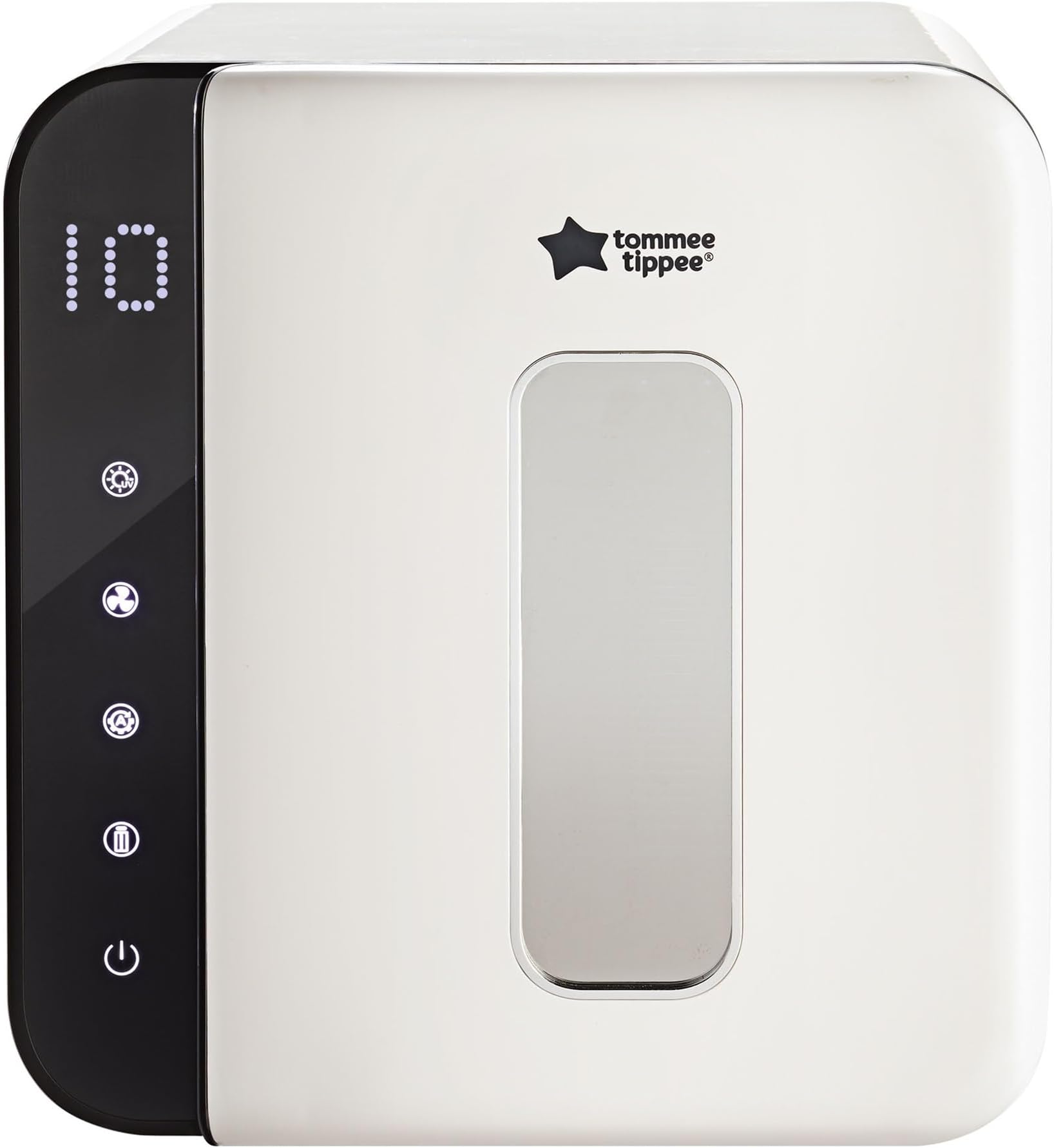 Tommee Tippee Microwave Steam Steriliser for Baby Bottles and Accessories, Kills Viruses* and 99.9% of Bacteria, 4-Minute Sterilisation Cycle