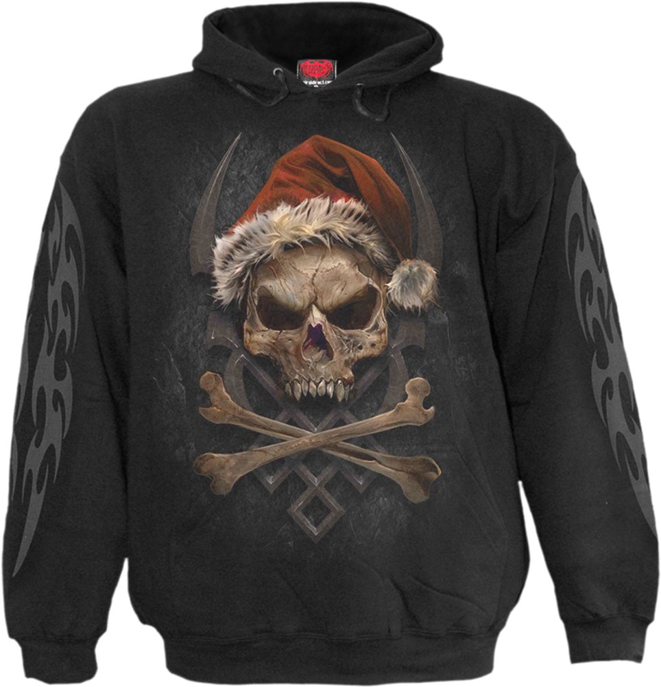 Spiral Mens M451 - Hoodies Hooded Sweatshirt, Black, M UK